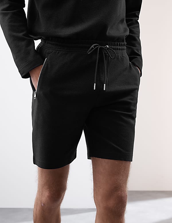 Cotton Rich Waffle Shorts - VN