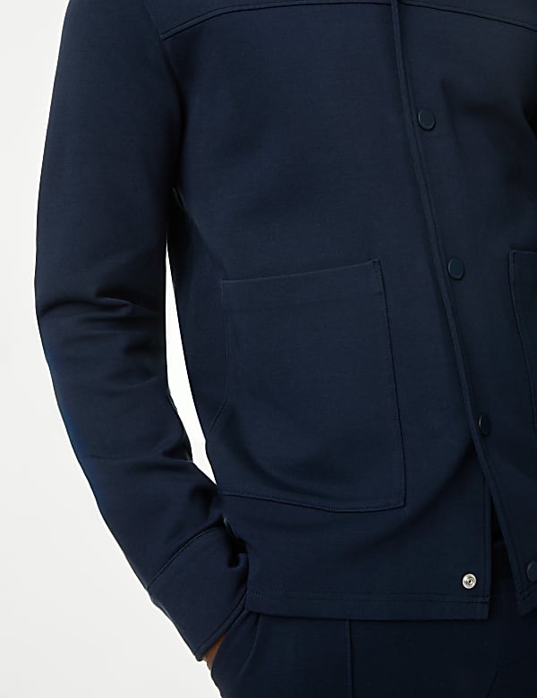 Surchemise en coton et jersey - LU