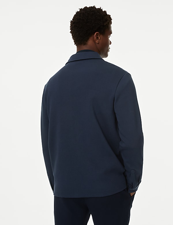 Surchemise en coton et jersey - LU