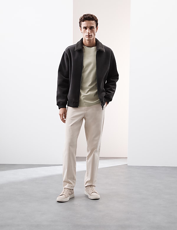 Pure Cotton Textured T-Shirt