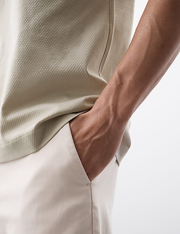 Pure Cotton Textured T-Shirt