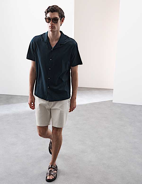 Pure Cotton Revere Polo Shirt - AU