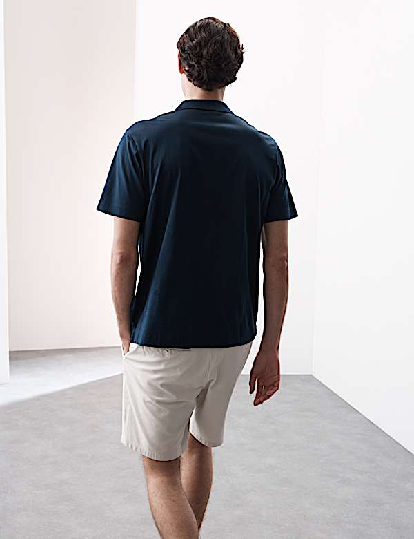 Pure Cotton Revere Polo Shirt - AU