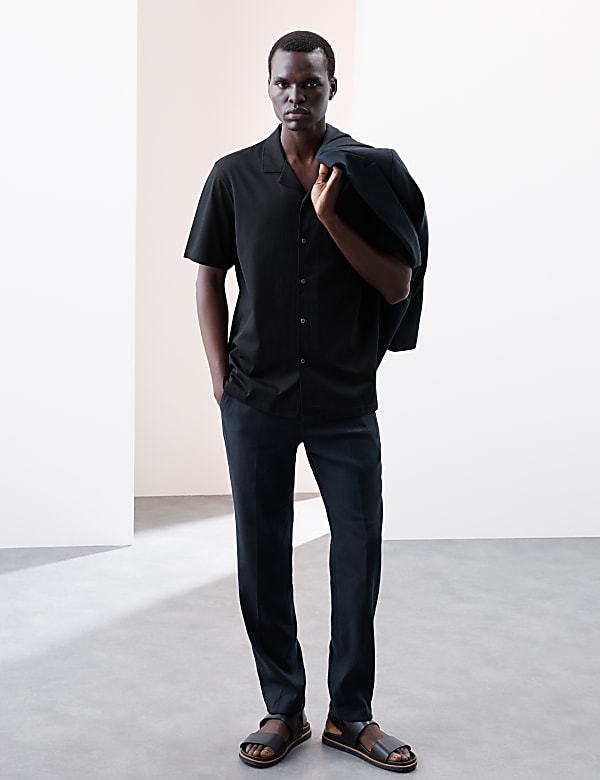 Pure Cotton Revere Polo Shirt - SE