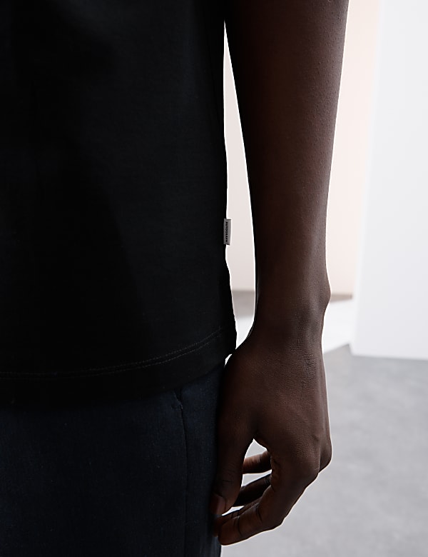 Pure Cotton Revere Polo Shirt - SE