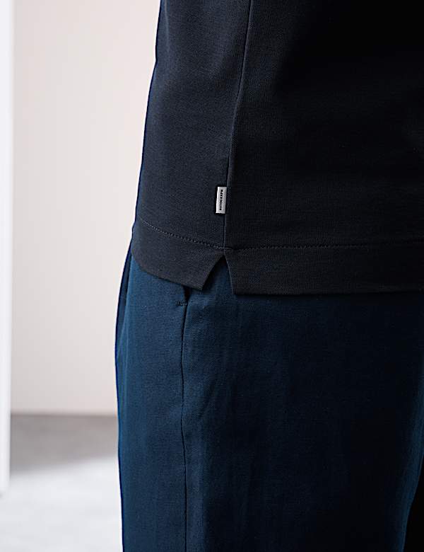 Polo en coton micro piqu&eacute; Coolmax&trade; - LU