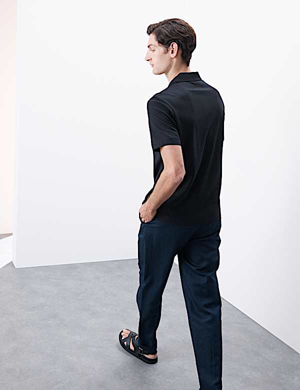 Polo en coton micro piqu&eacute; Coolmax&trade; - LU