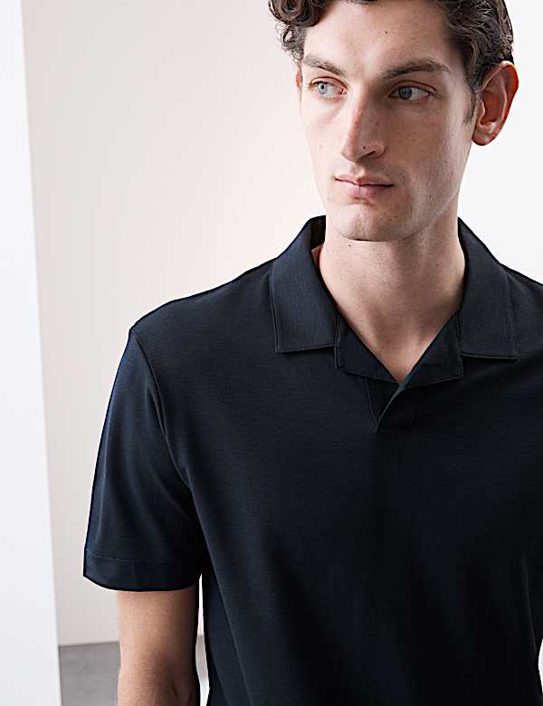 Polo en coton micro piqu&eacute; Coolmax&trade; - LU