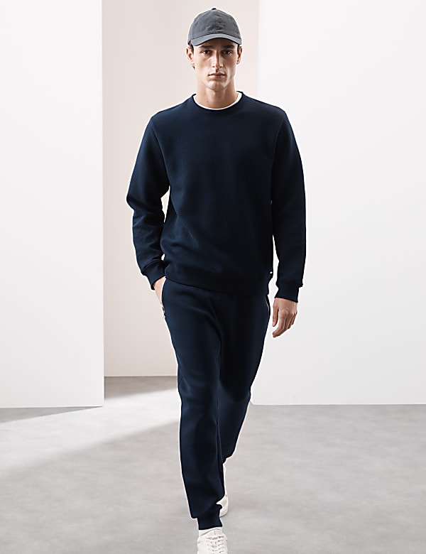 Cotton Rich Crew Neck Sweatshirt