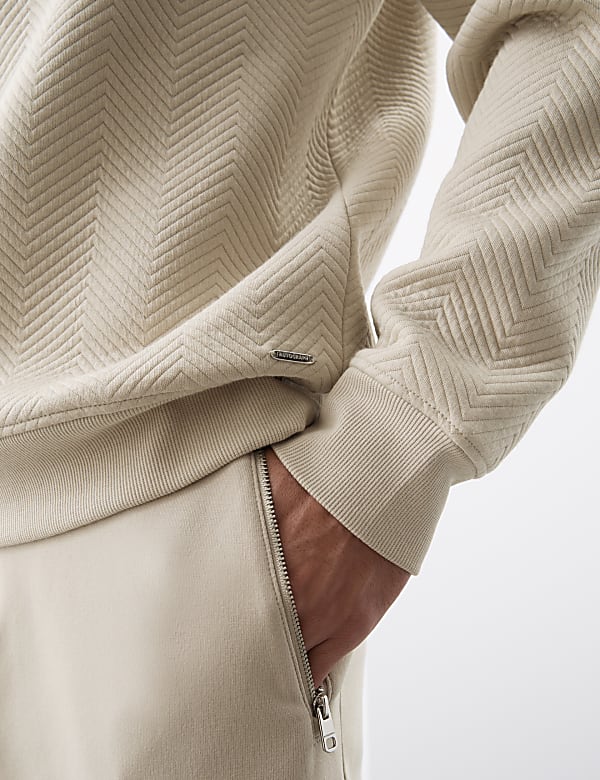 Cotton Rich Crew Neck Sweatshirt