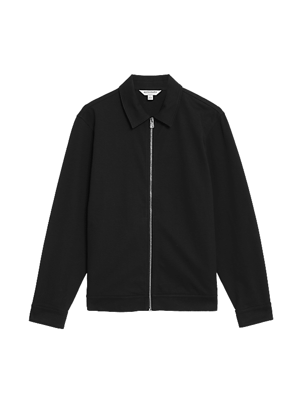 Cotton Rich Overshirt