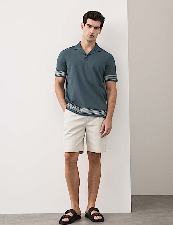 Pure Supima&reg; Cotton Embroidered Polo Shirt