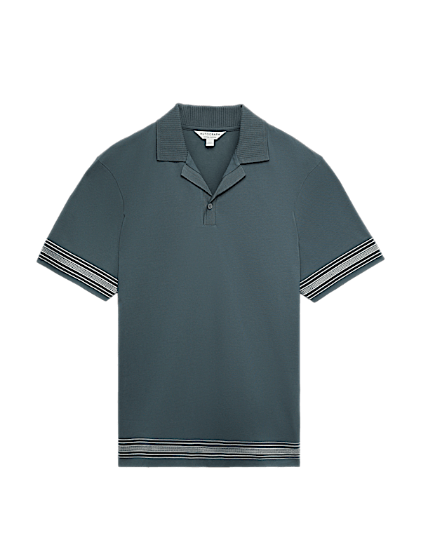 Pure Supima&reg; Cotton Embroidered Polo Shirt