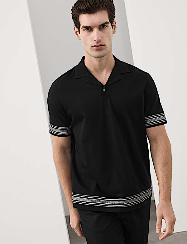 Pure Supima&reg; Cotton Embroidered Polo Shirt