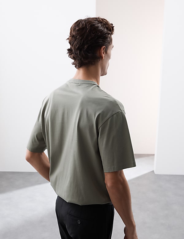 Pure Supima Cotton Oversized T-Shirt