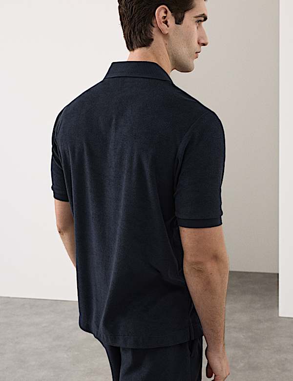 Cotton Rich Towelling shirt - MV