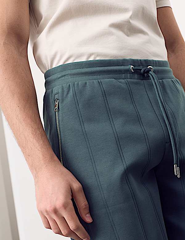 Regular Fit Cotton Rich Drop Needle Shorts - CA