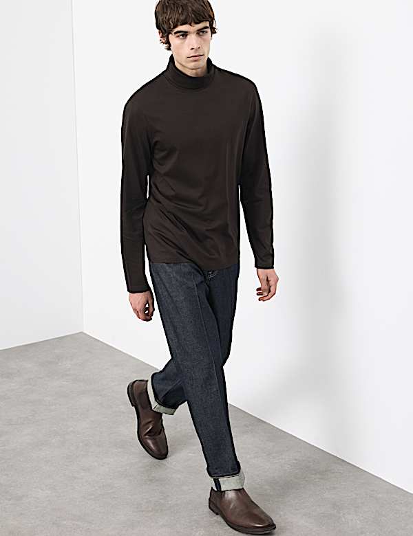 Pure Supima&reg; Cotton Long Sleeve T-Shirt