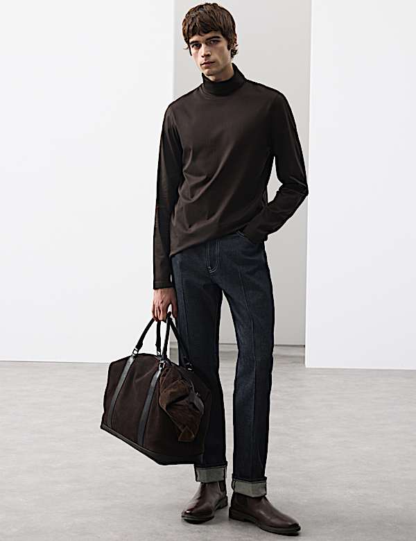 Pure Supima&reg; Cotton Long Sleeve T-Shirt - PL