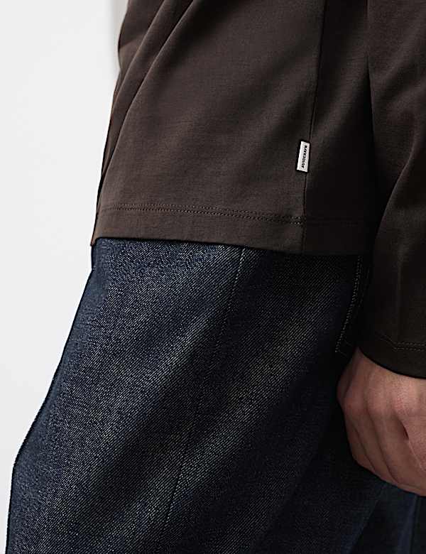 Pure Supima&reg; Cotton Long Sleeve T-Shirt - PL