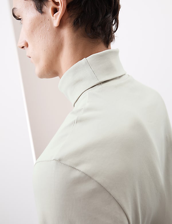 Pure Supima® Cotton Long Sleeve T-Shirt