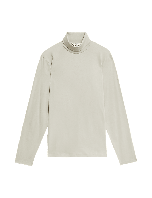 Pure Supima® Cotton Long Sleeve T-Shirt