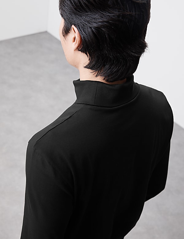 Pure Supima® Cotton Long Sleeve T-Shirt
