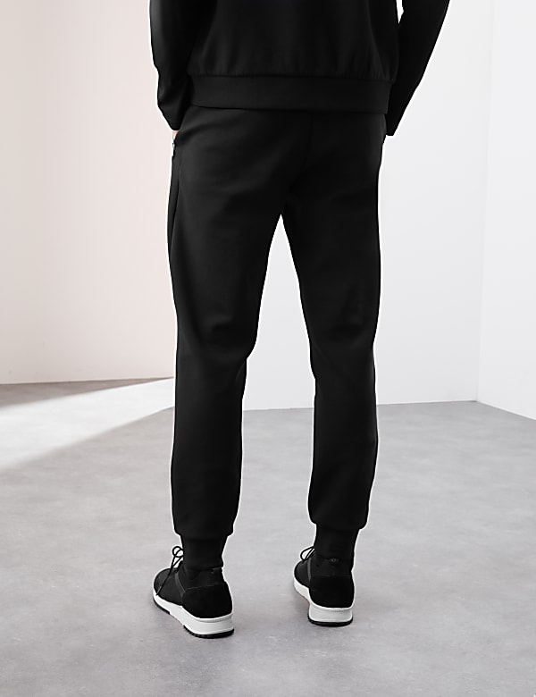 Regular Fit Cotton Rich Cuffed Joggers