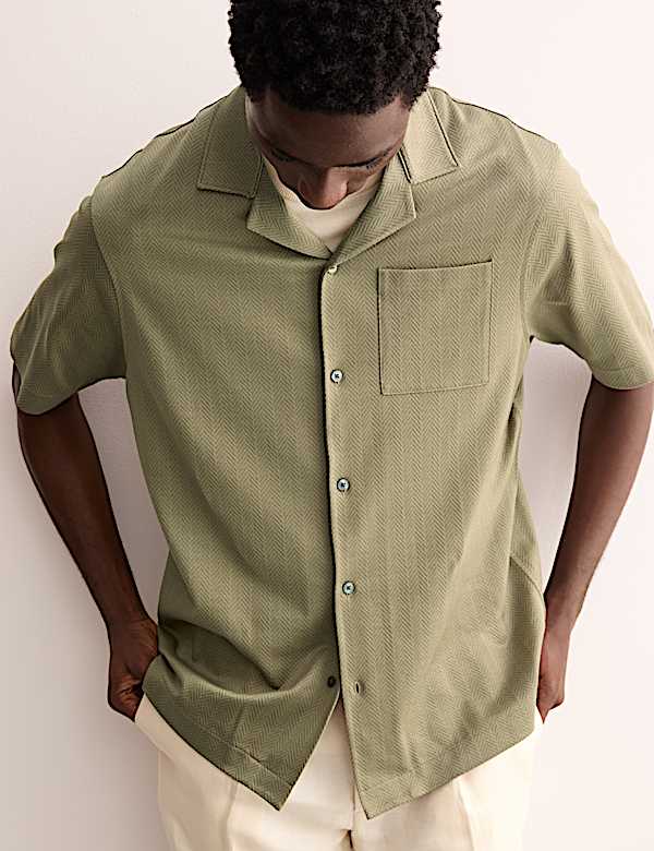 Pure Cotton Revere Polo Shirt - AU