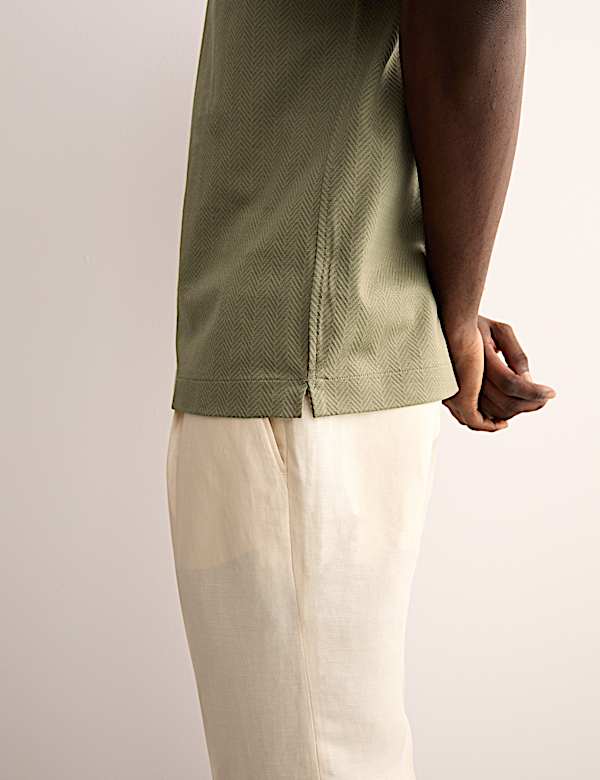 Pure Cotton Revere Polo Shirt - AU