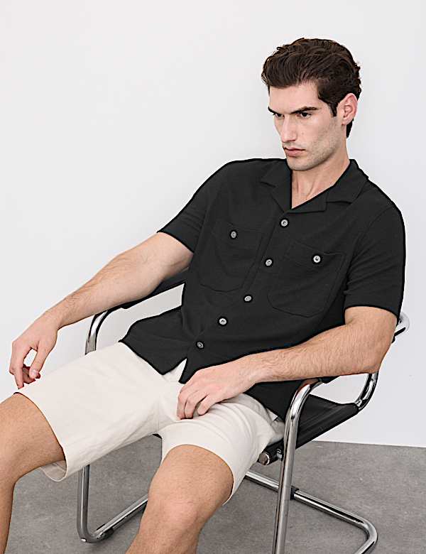 Cotton Modal Polo Shirt - AL
