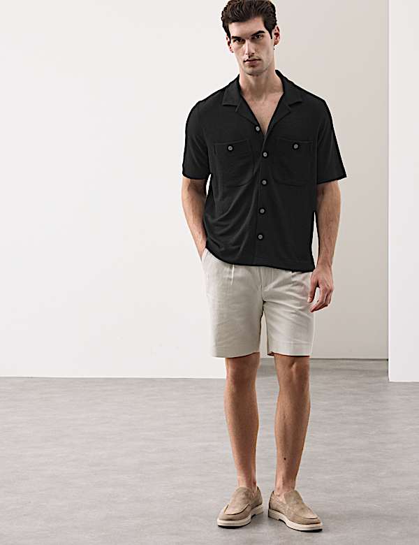 Cotton Modal Polo Shirt - AL