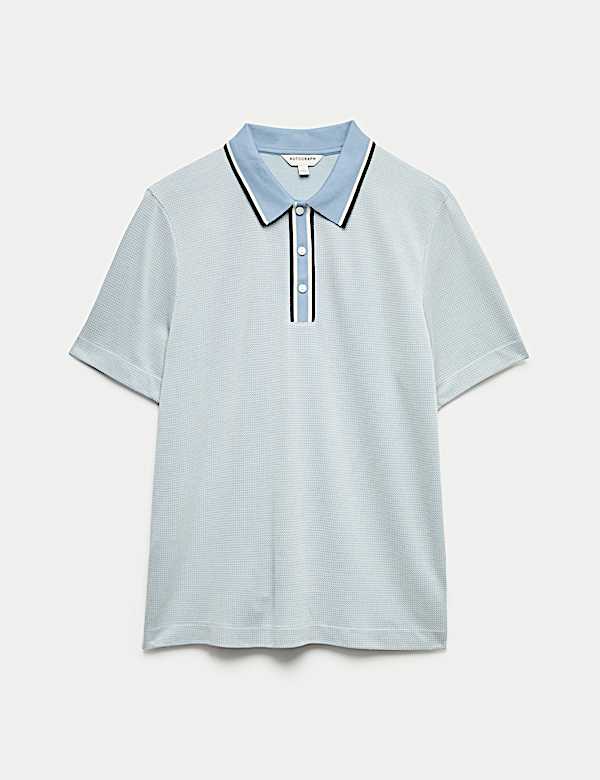 Modal Rich Tipped Soft Polo Shirt - DK