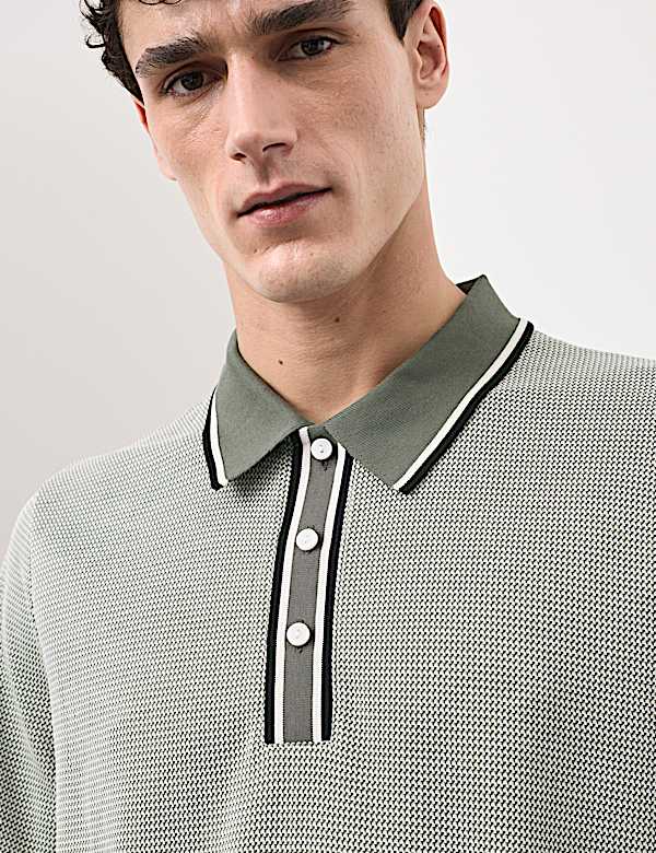 Modal Rich Tipped Soft Polo Shirt