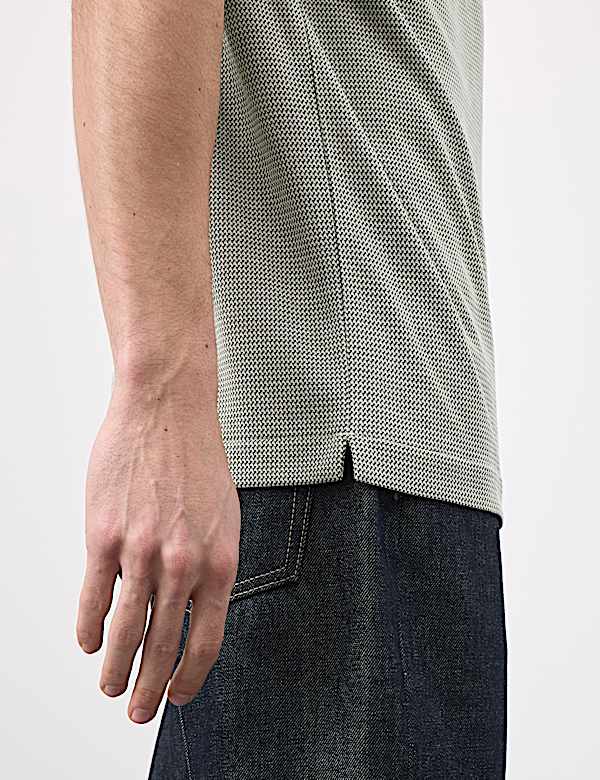 Modal Rich Tipped Soft Polo Shirt