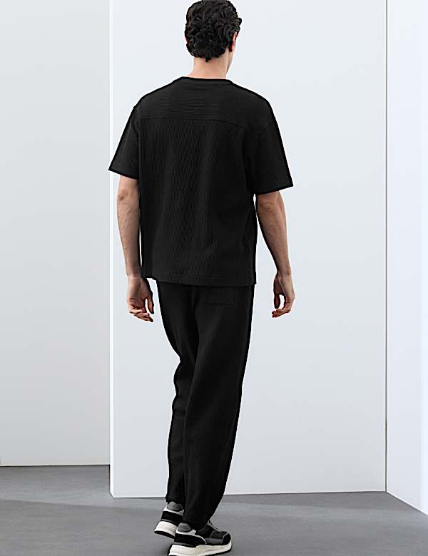 Cotton Rich Oversized Ottoman T-Shirt - MV