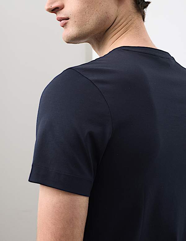 Pure Supima&reg; Cotton Crew Neck T-Shirt - RO