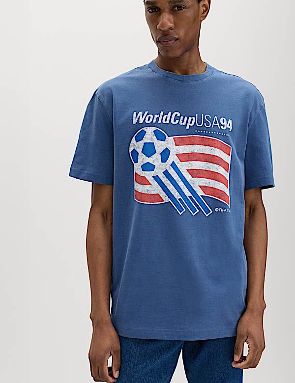 FIFA World Cup 26™ Classics USA T-Shirt | NAVY | T-shirts | M&S ES