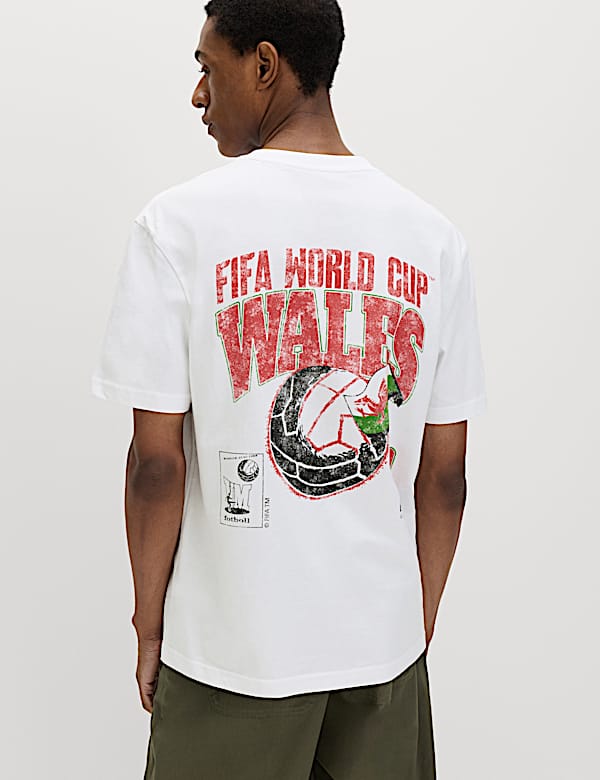 Pure Cotton FIFA&trade; Classics Wales T-Shirt - UA