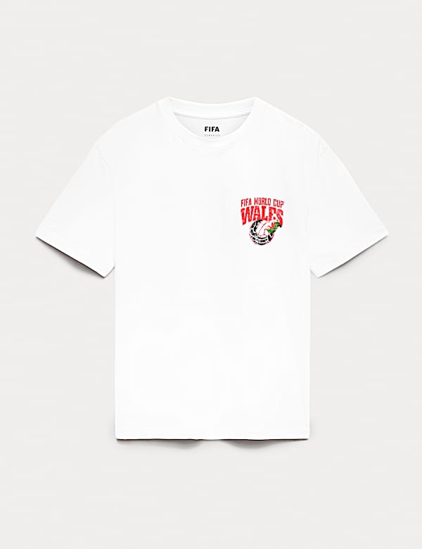 Pure Cotton FIFA&trade; Classics Wales T-Shirt - UA