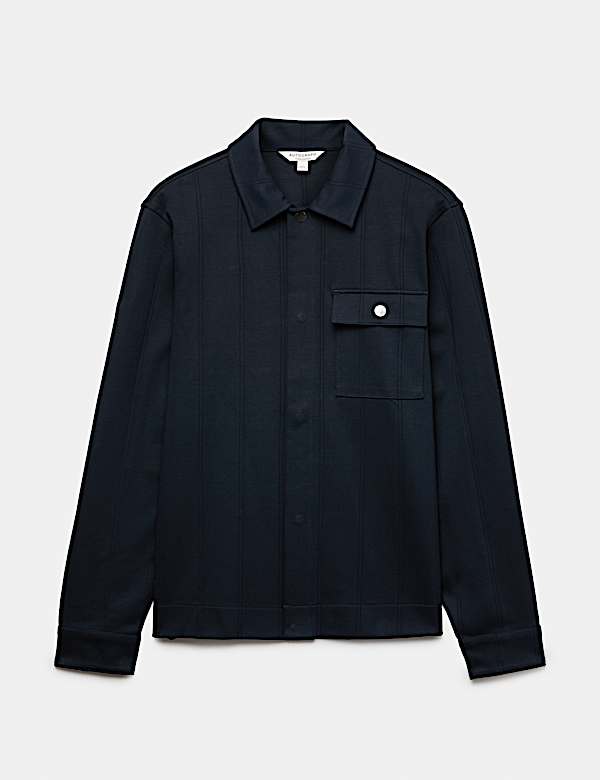 Pure Cotton Drop Needle Overshirt