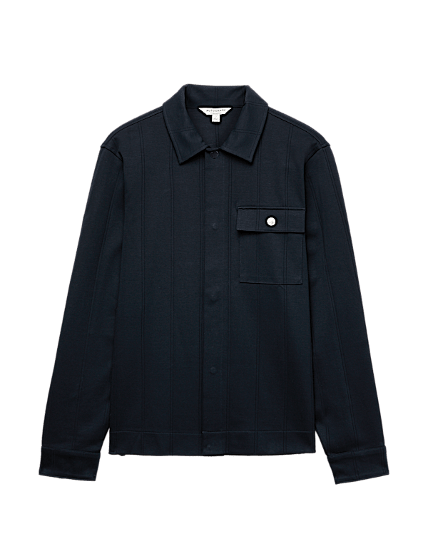 Pure Cotton Drop Needle Overshirt