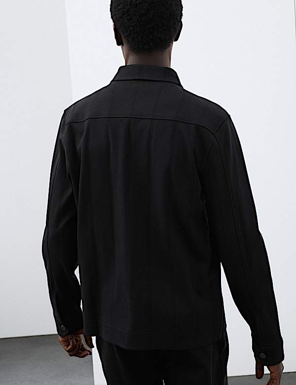 Pure Cotton Drop Needle Overshirt