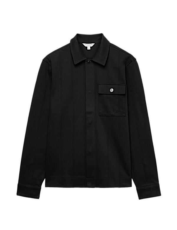 Pure Cotton Drop Needle Overshirt