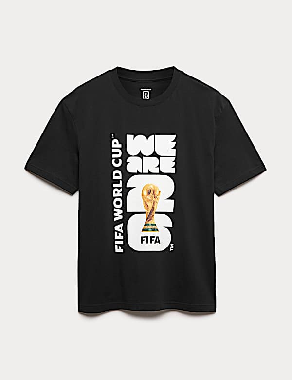 Pure Cotton FIFA World Cup&trade; Graphic T-Shirt - AL