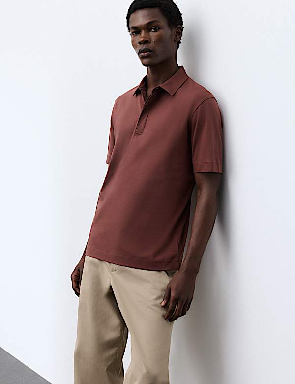Pure Supima&reg; Cotton Polo Shirt