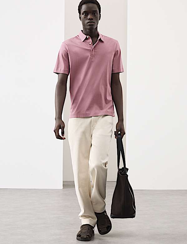 Pure Supima&reg; Cotton Polo Shirt