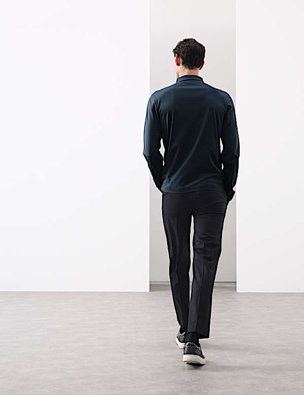 חולצת פולו מכותנת סופימה טהורה - IL