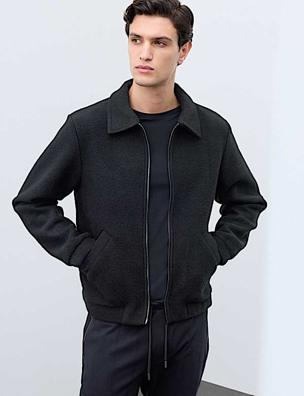 Fleece Zip Up Jacket
