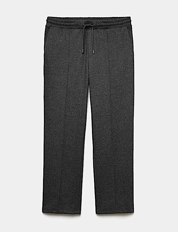 Pantalon de jogging &agrave; taille &eacute;lastique avec laine - CH